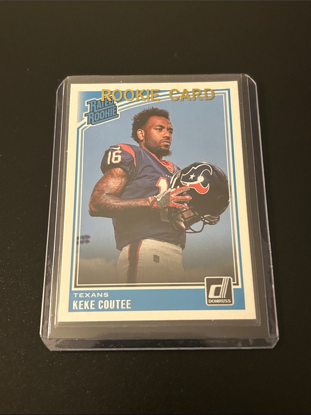 Donruss Rookie Card - Keke Coutee Houston Texans